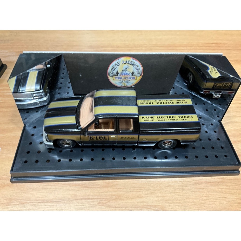 K-Line Great American Trucks Diecast Collection Set of 6 check pic missing tire - Picture 4 of 9